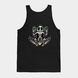 Day of the Dead Frog Tank Top